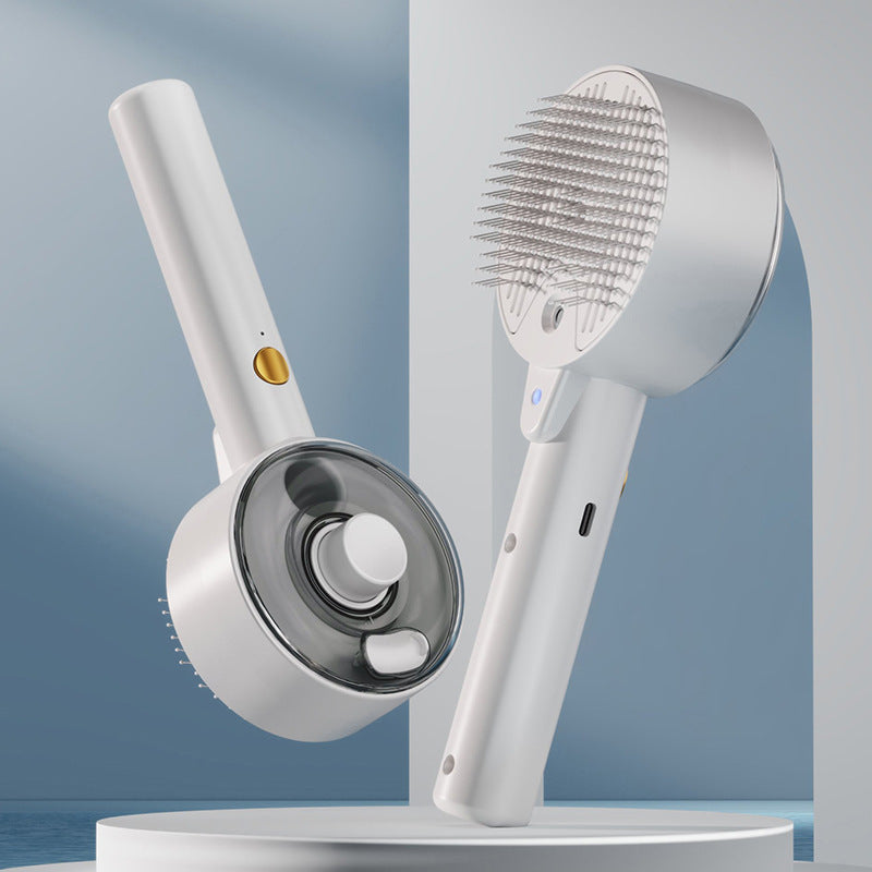 Self-Cleaning Animal Hair Remover Brush