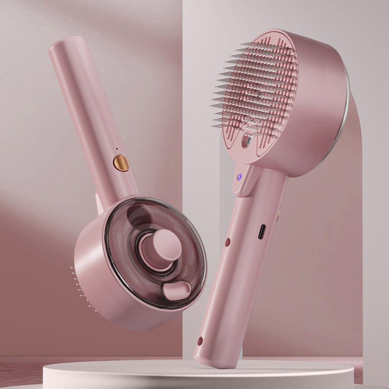 Self-Cleaning Animal Hair Remover Brush