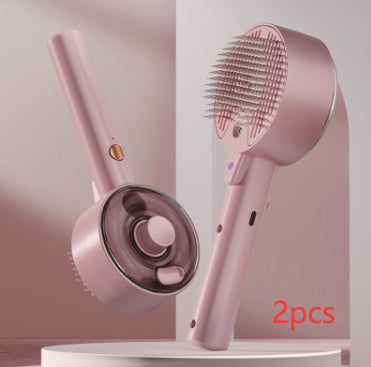 Self-Cleaning Animal Hair Remover Brush