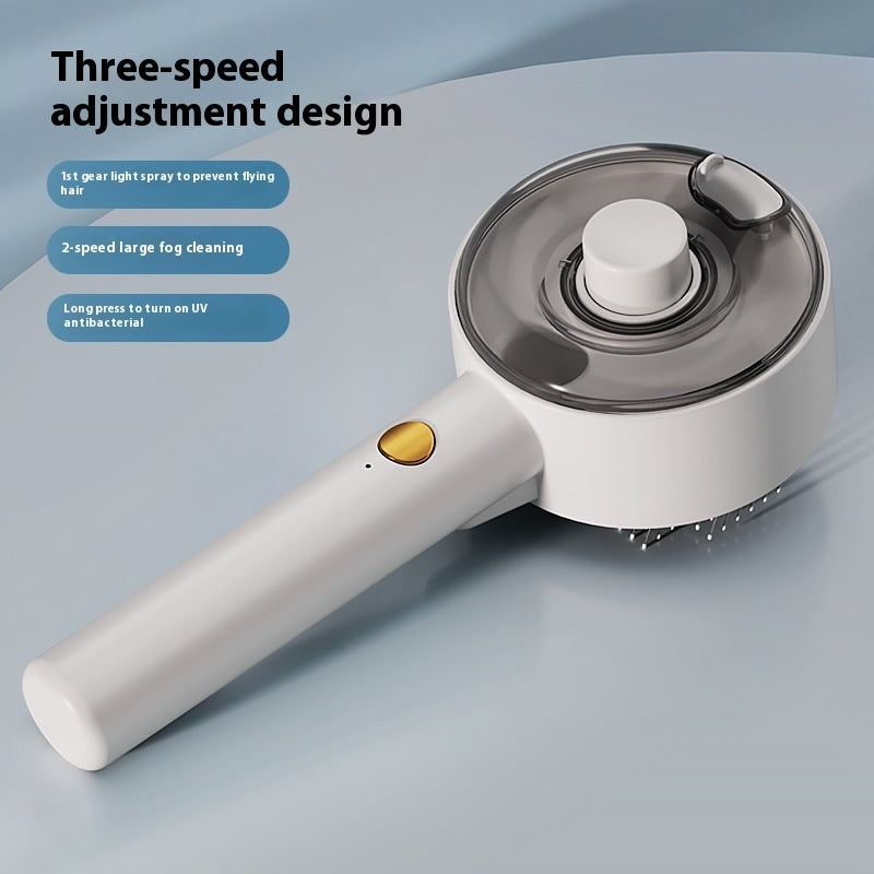 Self-Cleaning Animal Hair Remover Brush
