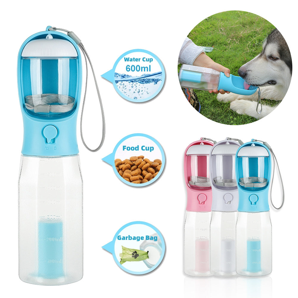 3 in 1 Pet Water Bottle