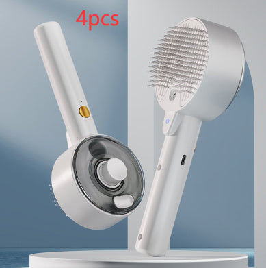 Self-Cleaning Animal Hair Remover Brush
