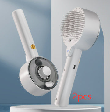Self-Cleaning Animal Hair Remover Brush