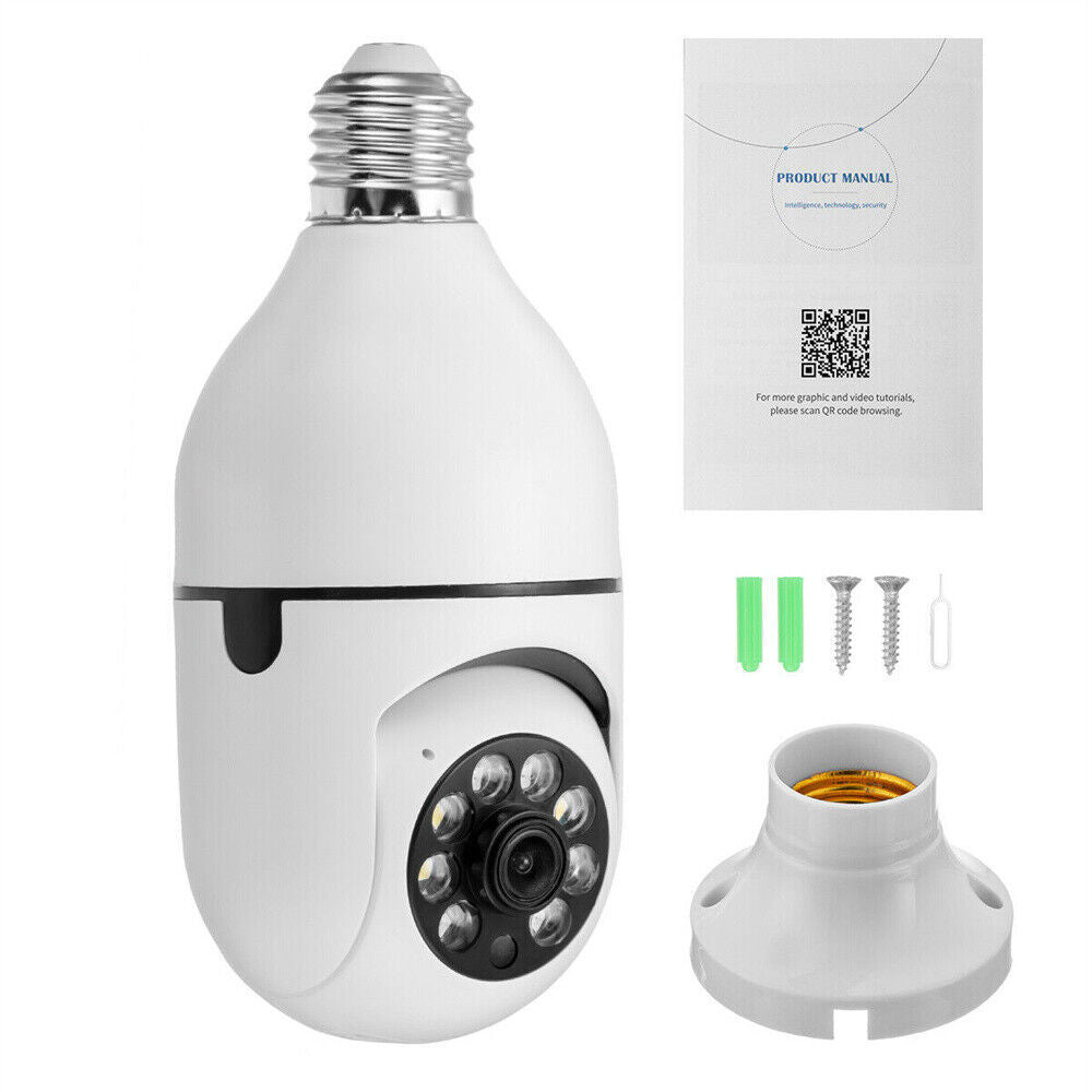 E27 Light Bulb Camera