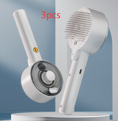 Self-Cleaning Animal Hair Remover Brush