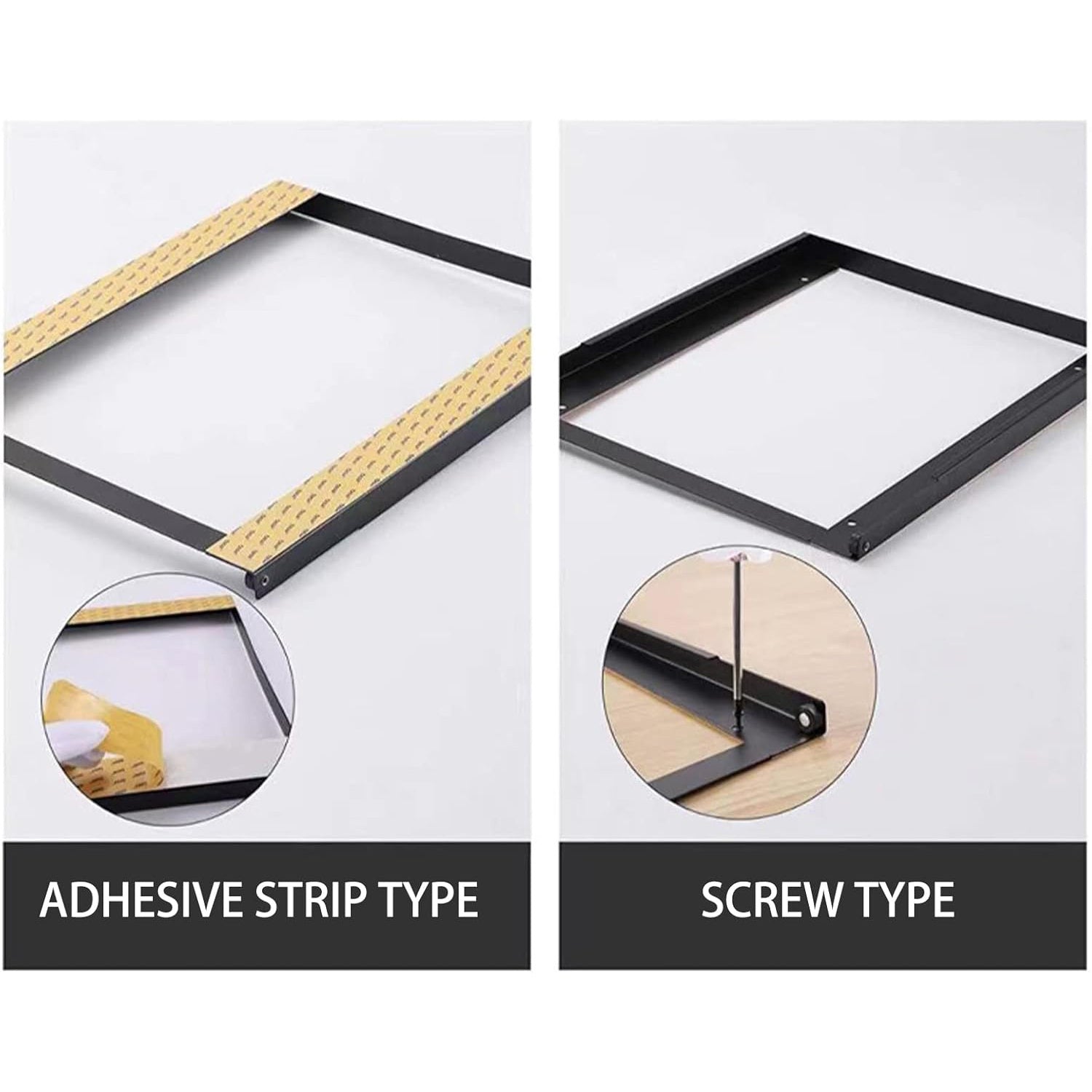 2 Pack Metal Pull Out Cabinet Organiser Drawers