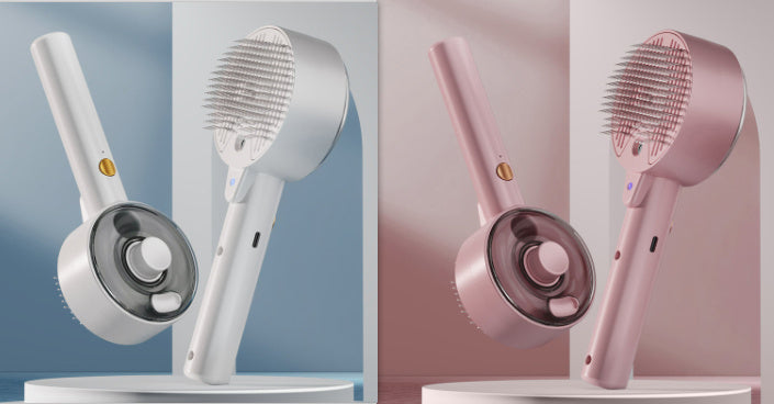 Self-Cleaning Animal Hair Remover Brush