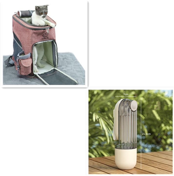 2 in 1 Pet Water Cup | Dog Walking Supplies