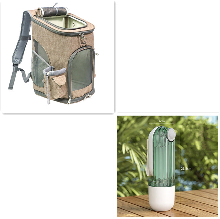 2 in 1 Pet Water Cup | Dog Walking Supplies
