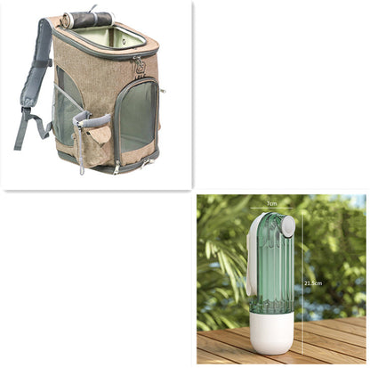 2 in 1 Pet Water Cup | Dog Walking Supplies
