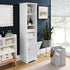 64 Inch Bathroom Storage Cabinet