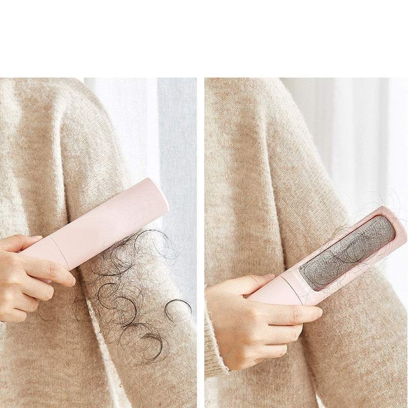 2-in-1 Pet Hair Remover Brush – Self-Cleaning Lint Roller for Pets