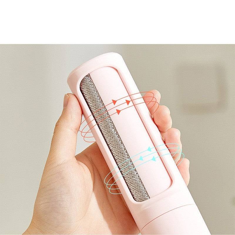 2-in-1 Pet Hair Remover Brush – Self-Cleaning Lint Roller for Pets