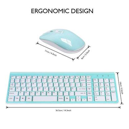 2.4G Wireless Keyboard Mouse Set | Laptop Accessories