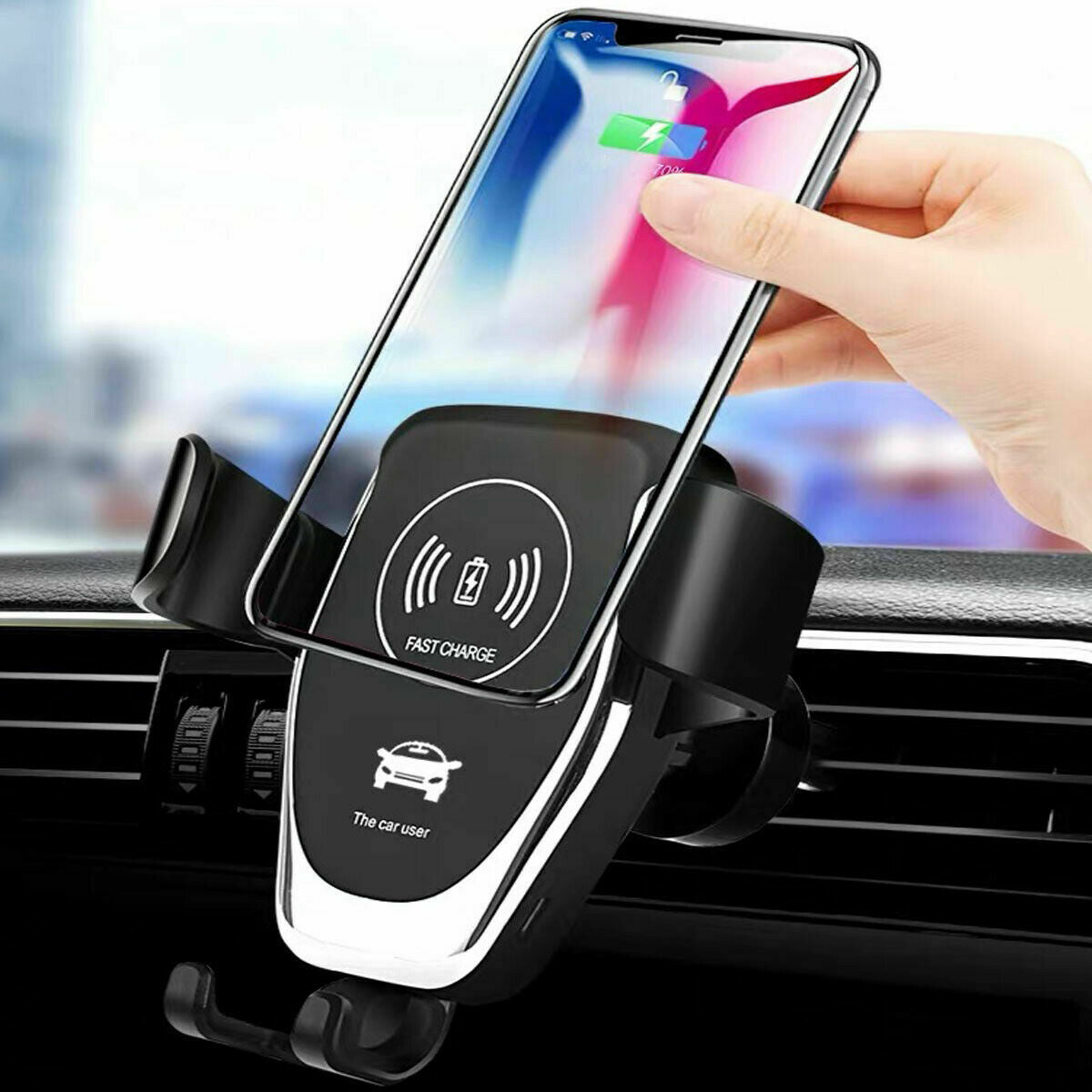 10W Qi Wireless Car Charger