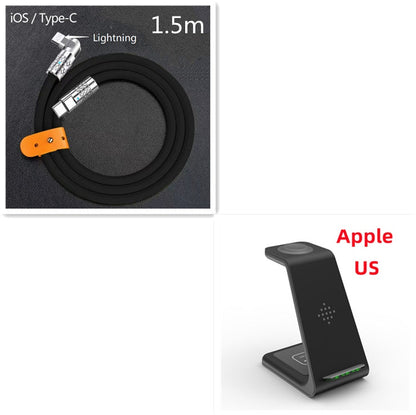 3 in 1 Wireless Charging Station