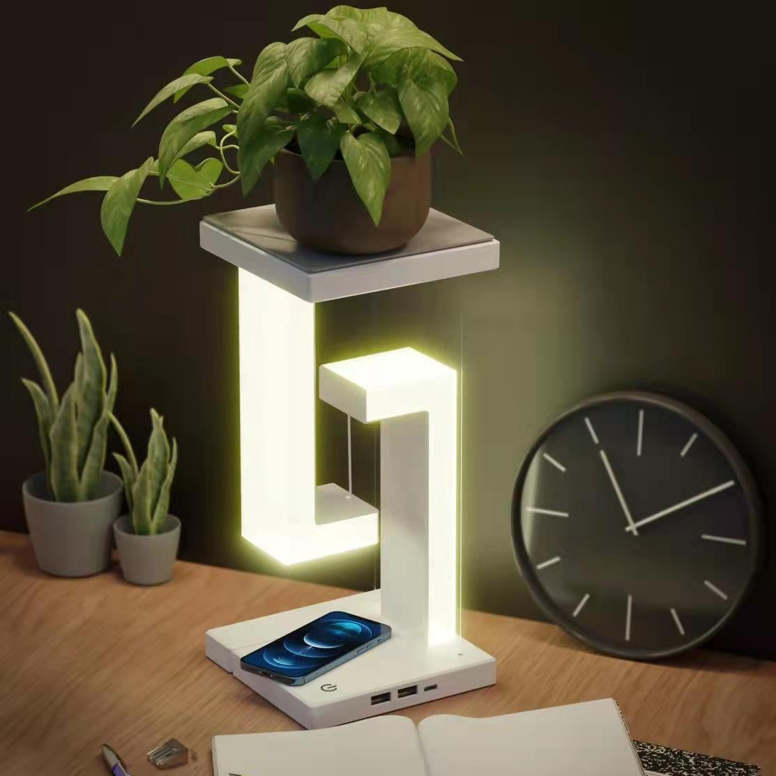 Floating Wireless Charger Lamp