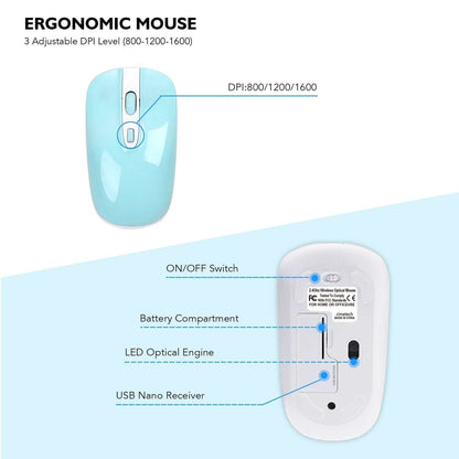 2.4G Wireless Keyboard Mouse Set | Laptop Accessories