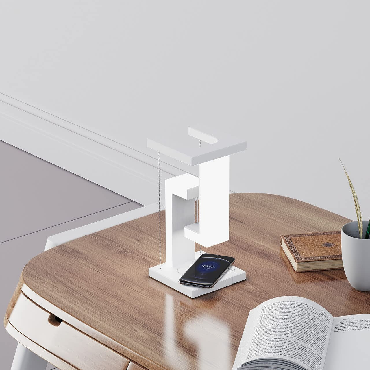 Floating Wireless Charger Lamp