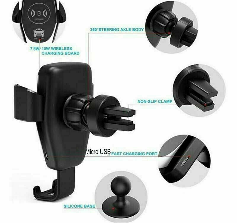 10W Qi Wireless Car Charger