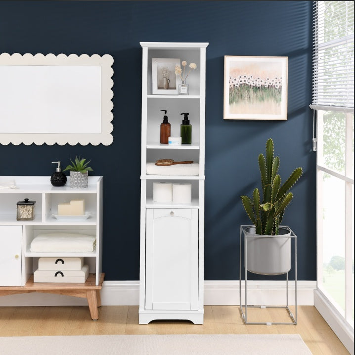 64 Inch Bathroom Storage Cabinet