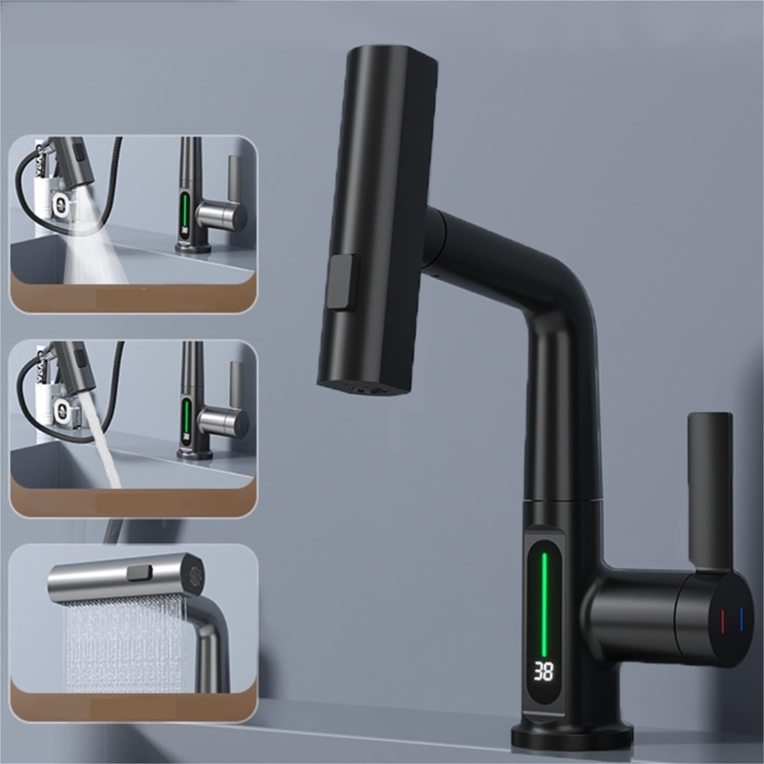 Intelligent Digital Display Faucet | Basin Tap