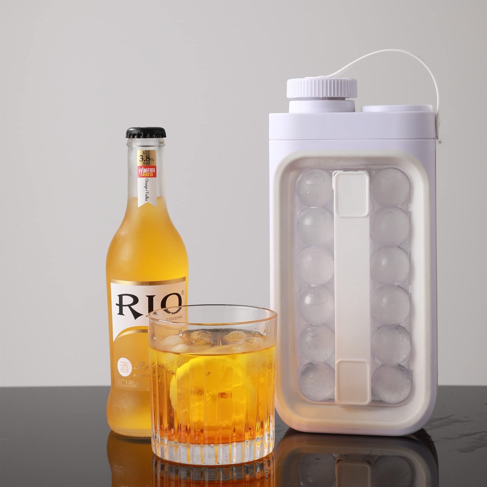 2-in-1 Ice Ball Cold Kettle
