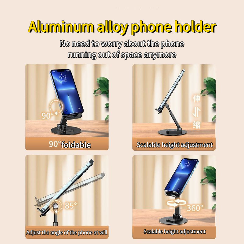 Foldable Phone Stand | Adjustable Desktop Holder