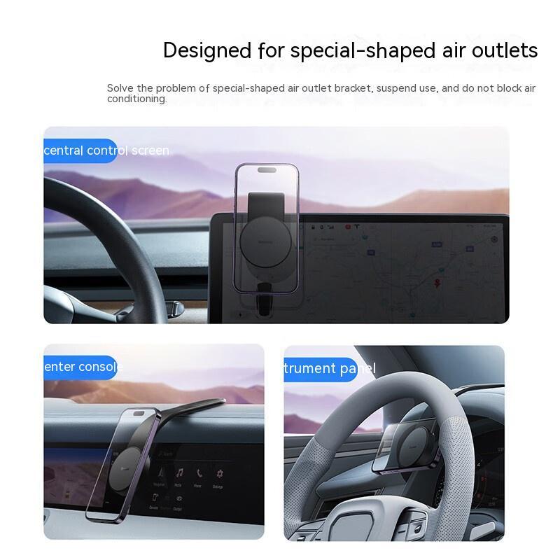 15W Magnetic Car Phone Holder