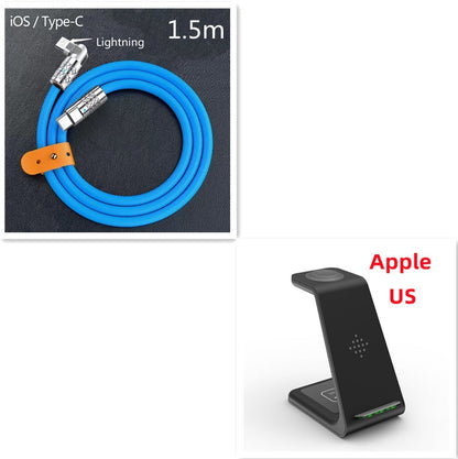 3 in 1 Wireless Charging Station