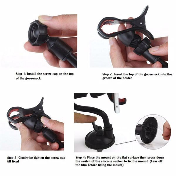 Universal Double Clamp Hose Bracket | Accessories