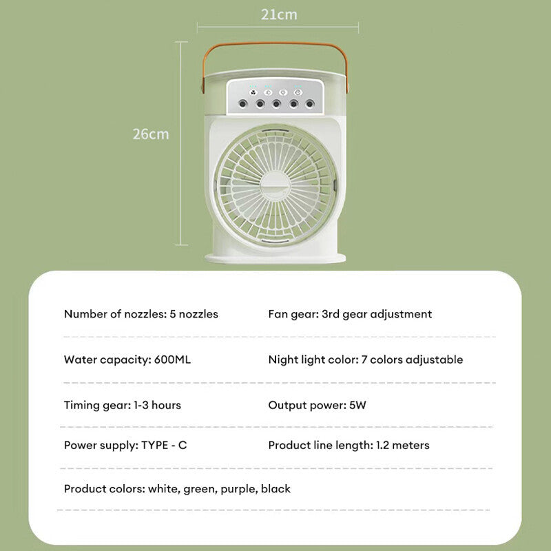 Portable USB Air Conditioner | Cooling Fan