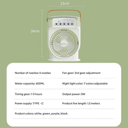 Portable USB Air Conditioner | Cooling Fan